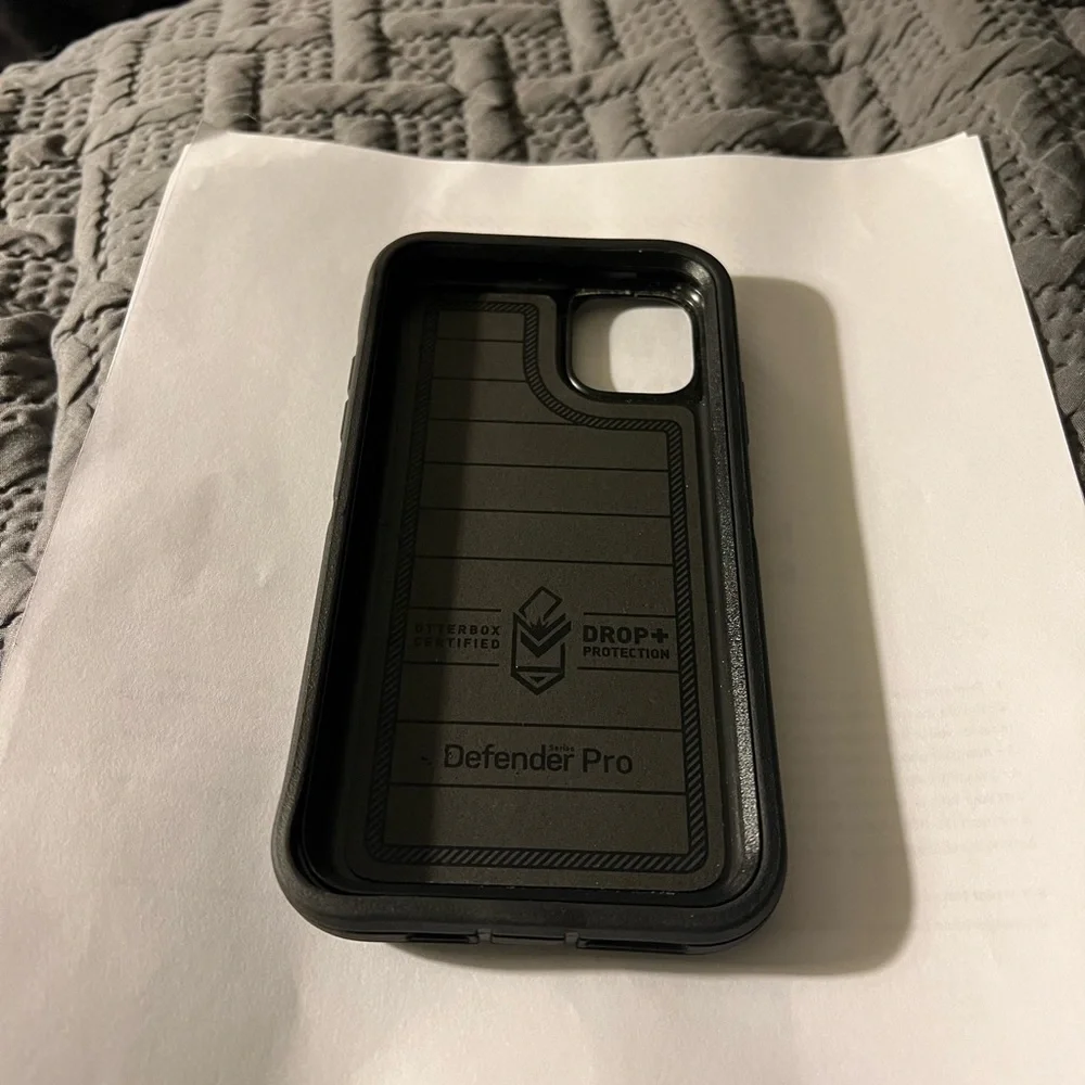 iPhone 11 Pro Max OtterBox Defender Pro Phone Case (Used) - Black